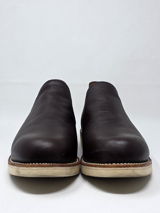 Chippewa Romeo Slip On Wedge Boots Men\'s Size 9 E Brown Made In USA Pre-owned